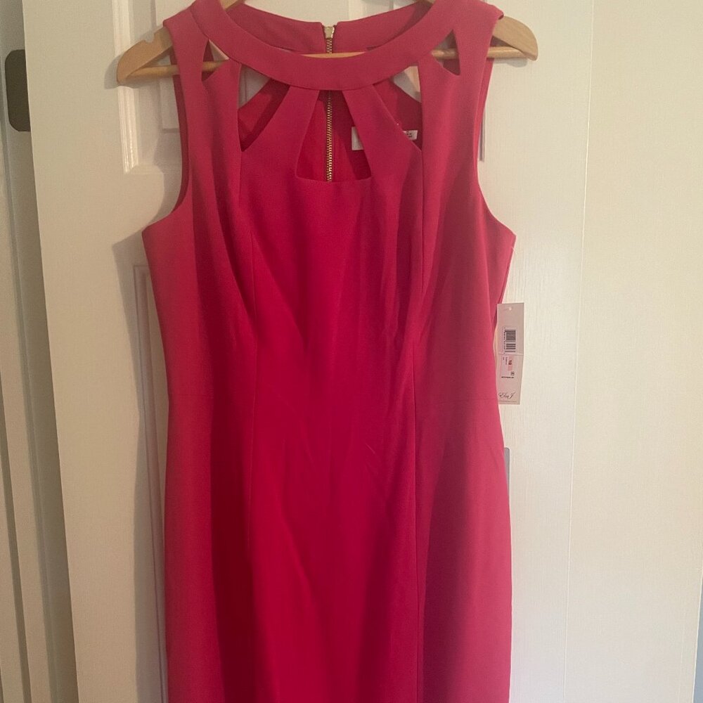 Fuchsia Eliza J Dress - Size 10 - NEW WITH TAGS